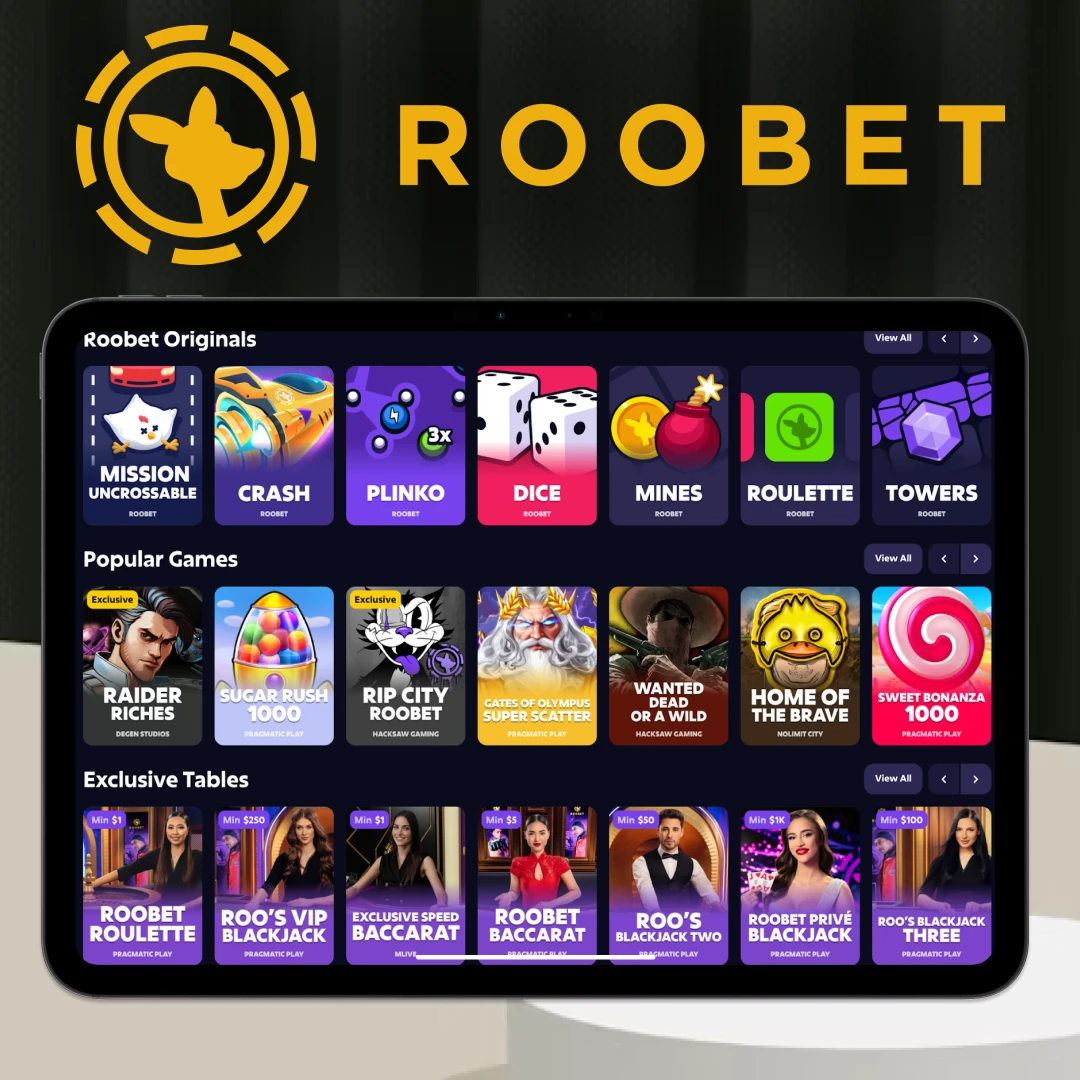 Roobet game login
